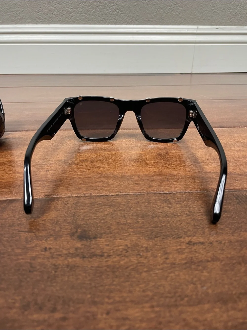 New Philipp Plein Square Gothic Plein Icon Square Sunglasses SPP042W